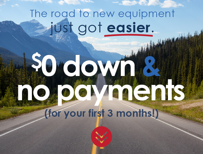 The road to new equipment just got easier